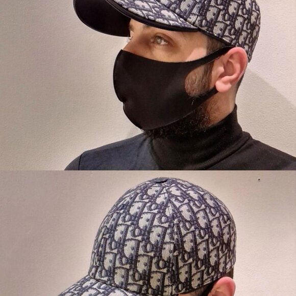 New Blue Oblique Baseball Cap Casual Hat - Picture 9 of 10